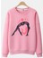 Kadın Yoga Meditasyon Özel Tema Tasarım Baskılı Regular Sweatshirt 1