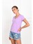 Kadın Basic Cepli Tshirt 8328 1
