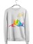 Yoga Hareket Meditasyon Özel Tasarım Baskı Regular Sweatshirt 2