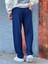 Yeni Sezon Rahat Kalıp Esnek Kumaş Beli Lastikli Baggy Jogger Pantolon 4