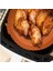 Renkli Isıya Dayanıklı Yıkanılabilir Silikon Fırın ve Airfryer Yuvarlak Pişirme Matı 20 cm 4