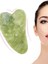 Doğaltaş Yeşim Kalp Gua Sha Masaj Taşı – Cilt Için Premium Kalite 1