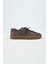 Mattias Erkek Deri Bağcıklı Antasit Sneakers 2