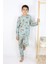 Erkek Çocuk Baskılı Interlok Kumaş Uzun Kollu Pijama Takımı 3