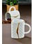 Çanta Şeklinde Lüx Seramik Gold Varaklı Tekli Kupa , Mug , Kupa Takımı , Nescafe Fincanı 1