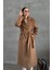 Kolları Nakış Detaylı Oversize Kaban K. Kamel 3085 2