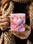 Kalp Baskılı 3D Tasarım Seramik Kupa Mug - Hediyelik Kupa Bardak 1