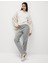Jersey Kareli Straight Leg Pantolon 1