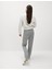 Jersey Kareli Straight Leg Pantolon 2