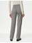 Jersey Kareli Straight Leg Pantolon 4