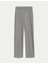 Jersey Kareli Straight Leg Pantolon 5