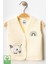 Unisex Bebek Koala Baskılı Organik Pamuklu 3-6-9 Ay 3lü Kapitone Bebek Yelek Set 3