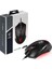 Gg Clutch GM08 Gamıng Mouse 4.200 Dpı Pıxart PAW3519 Optık Sensor Red LED 1.8m Kablo Ayarlanabılır Agırlık Altın Kaplama USB Baglantı Oyuncu Faresı 1