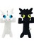 25CM Sevimli Toothless Dancing Dans Ejderha Oyuncak Beyaz Dişsiz (Yurt Dışından) 4