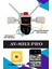 AV-S313 Pro 3 Kameralı 12MP (3X4MP) 360 Derece 180 Panoramik Wifi Kamera Panelsiz Onvif Destekli 2
