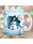Noel Şişirilebilir Kardan Adam Kupası – Şişkin Tasarımlı Noel Baba Kupası, Noel Için 15OZ ve 11OZ Kahve Kupaları (Yurt Dışından) 5