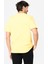 Domyos Erkek Fitness Tişörtü - Pastel Sarı 4