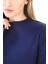 Viskon Dik Yaka Tunik-Lacivert 4