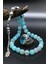 Aquamarine (Aqua Marin) Taşlı Tesbih ve 925 Ayar Gümüş Erkek Yüzüğü Aquamarine (Aqua Marin) Taşlı 901421 1