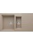 P005 Troya 100 Cappucino Granit Mutfak Eviyesi 100X50 cm 1