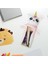 Unicorn 3D Pelüş ve Şeffaf Fermuarlı Dikey Kalem Kutu 3