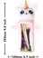 Unicorn 3D Pelüş ve Şeffaf Fermuarlı Dikey Kalem Kutu 4