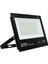 200 Watt - 220 Volt Beyaz 6500K IP66 120* Işık Açısı Siyah Slim Kasa LED Projektör (4767) 1