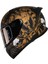 M-801 Anubıs Golg Güneş Vizörlü Kask (Siyah Camlı) 1