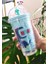 Sevimli Dino Temalı Çift Katman 450 ml Suluk Pipetli Mika Mavi 2769 1