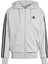 Sportswear JE6338 Essentials 3-Stripes French Terry Full-Zip Hoodie 3