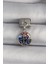 Gümüş Renk Sallantı Dünya Model Nomination Charm - EBJ250113W30340 1