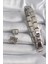 Gümüş Renk Sallantı New York Yazı Model Nomination Charm - EBJ250113W30343 2