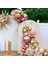 Doğum Günü Konsepti *retro Pembe*bej*krom Rose Gold*krom Gold* 100 Lü Balon Zinciri Parti Seti 1