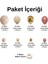 Doğum Günü Konsepti *retro Pembe*bej*krom Rose Gold*krom Gold* 100 Lü Balon Zinciri Parti Seti 2