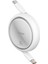 FREE2PULL Mini Makaralı Type-C To Type-C 100W Kablo 2 mt Beyaz 1