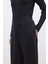 Tencel Geniş Paça Pantolon Siyah 5