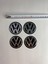 Volkswagen Yapıştırma Jant Göbek Stickerı 60MM 2