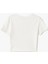 Panda Baskılı Kısa Kollu Slim Fit Crop Tişört 4