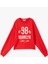 Kolej Baskılı Bisiklet Yaka Crop Sweatshirt 3