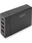 4-Port USB Şarj Adaptörü, USB Tip-C&lt;br&gt;Digitus 4-Port Universal USB Charging Adapter, USB Type-C 1