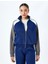 Renk Bloklu Reglan Kol Fermuarlı Sweatshirt 3