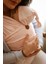 Premium Birinci Sınıf Pamuklu Esnek Wrap Sling Soft Pembe (Babywearinge Özel Üretim Kumaş) 1