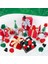 16 Mini Örgü Noel Şapkası ve 16 Siyah Plastik Noel Şapkası (Yurt Dışından) 3