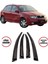 Skoda Fabia 2005 Oto Cam Rüzgarlık 4lü Takım 1