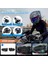 2 Telefon Bağlantılı Su Geçirmez Motosiklet Kask Intercom Bluetooth 5.3 300M Intercom 2.000 Mah 4