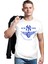 Ny Moto Club Beyaz Erkek Tshirt 1