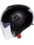 Irides Mono Matt Black Açık Kask 5