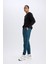 Fit Sporcu Jogger Eşofman Altı Standart Fit Üç Cepli Beli Bağcıklı Lastikli Paça D3741AX24WN 3