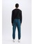 Fit Sporcu Jogger Eşofman Altı Standart Fit Üç Cepli Beli Bağcıklı Lastikli Paça D3741AX24WN 6