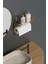 Home Gold Yapışkanlı Raflı Kağıt Rulo Havluluk Havlu Kağıltlık Banyo Mutfak Düzenleyici Raf 3